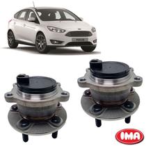 Par Cubo Da Roda Traseira Com Rolamento - Focus 2014 A 2017 - Al-198