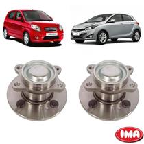 Par Cubo Da Roda Traseira Com Rolamento - Hb20 2012 A 2016 / Picanto 2005 A 2011 - Al-560