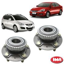 Par Cubo Da Roda Traseira Com Rolamento - J5 2011 A 2013 / J6 2011 A 2013 - Al-420