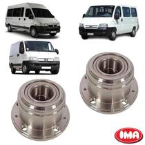 Par Cubo Da Roda Traseira Com Rolamento - Jumper 2003 A 2008 / Ducato 2001 A 2008 / Boxer 2003 A 2008 - Al-621 Par Cubo Da Roda Traseira Com Rolamento - Jumper 2003 A 2008 / Ducato 2001 A 2008 / Boxer 2003 A 2008 - Al-621