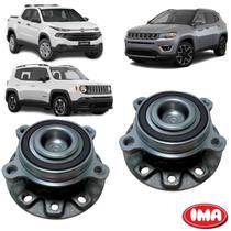 Par Cubo Da Roda Traseira Com Rolamento - Toro 2016 A 2018 / Compass 2017 A 2019 / Renegade 2016 A 2018 - Al-495