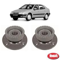 Par Cubo Da Roda Traseira Com Rolamento - Xsara 1997 A 2000 - Al-980