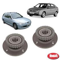 Par Cubo Da Roda Traseira Com Rolamento - Xsara 1998 A 2003 / 306 1997 A 1999 - Al-969 Par Cubo Da Roda Traseira Com Rolamento - Xsara 1998 A 2003 / 306 1997 A 1999 - Al-969