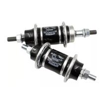 Par Cubo De Rolamentado 36F Scorpion Alumínio Para Bicicleta Bike Mtb Preto