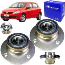 Par Cubo Roda Rolamento Traseiro Gol G5 G6 G7 1.0 08-12 ABS