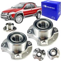 Par Cubo Roda Rolamento Traseiro Strada 1.8 2010-2016 S/ABS Par Cubo Roda Rolamento Traseiro Strada 1.8 2010-2016 S/ABS
