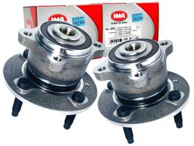 Par cubo rolamento traseiro gm onix sonic cobalt spin c/ abs