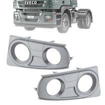 Par da Moldura Farol Iveco Stralis 2008 2009 2010 11 12 13 14 A 2025 Direito e Esquerdo 504135530