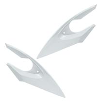 Par de Aba Lateral Do Farol Moto Yamaha Fazer 150 Ano 2014 Par de Aba Lateral Do Farol Moto Yamaha Fazer 150 Ano 2014