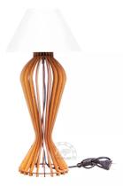 Par de Abajur Luminária 53cm Mod. Diamante Luxo Quarto Sala