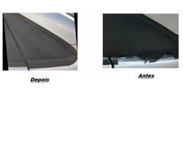 Par de acabamento de borracha para o triangulo da porta/ retrovisor mercedes classe a