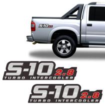 Par De Adesivo Lateral Chevrolet S10 2.8 Turbo Intercooler Par De Adesivo Lateral Chevrolet S10 2.8 Turbo Intercooler