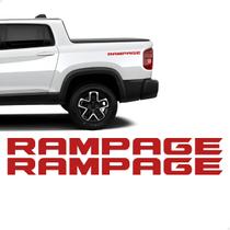 Par De Adesivo Para Rampage Ram 2025 Emblema Lateral Caçamba Cor:VERMELHO Par De Adesivo Para Rampage Ram 2025 Emblema Lateral Caçamba Cor:VERMELHO