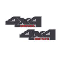 Par De Adesivos 4x4 Diesel Troller 2015/2019 Emblema Lateral Par De Adesivos 4x4 Diesel Troller 2015/2019 Emblema Lateral