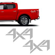 Par De Adesivos 4x4 Frontier Attack 2017 2018 19 2020 Nissan