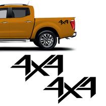 Par De Adesivos 4x4 Frontier Attack 2017 2018 19 2020 Nissan