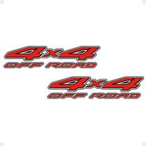 Par De Adesivos 4x4 Off Road Compatível C/ Frontier 2003/ Par De Adesivos 4x4 Off Road Compatível C/ Frontier 2003/