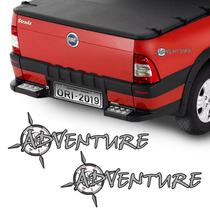 Par De Adesivos Adventure Fiat Strada Palio Doblo 2005 Par De Adesivos Adventure Fiat Strada Palio Doblo 2005