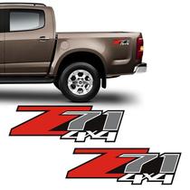 Par De Adesivos Chevrolet Z71 4x4 S10 Silverado D20 Lateral Par De Adesivos Chevrolet Z71 4x4 S10 Silverado D20 Lateral