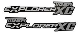 Par de Adesivos Compatível Tiger Explorer XC TG034 Par de Adesivos Compatível Tiger Explorer XC TG034