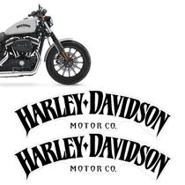 Par de Adesivos Harley Davidson Motor Co Modelo Original