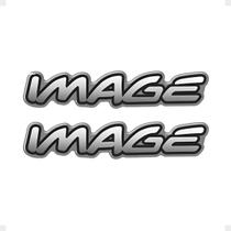 Par De Adesivos Image Compatível Com Ka 2000/2007 Resinado