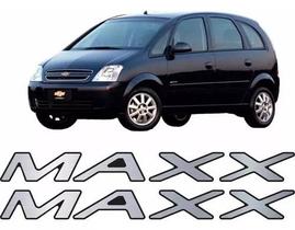 Par De Adesivos Maxx Lateral P/ Corsa, Prisma, Celta, Meriva Par De Adesivos Maxx Lateral P/ Corsa, Prisma, Celta, Meriva