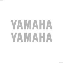 Par De Adesivos Moto Yamaha Balança Preto e Cinza Genérico