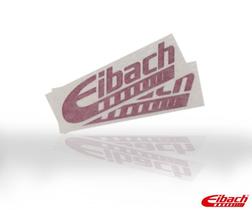Par de Adesivos Oficial Eibach Vermelho Par de Adesivos Oficial Eibach Vermelho