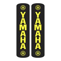 Par De Adesivos Protetor de Bengala Yamaha Amarelo Resinado