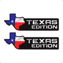 Par De Adesivos Texas Edition Preto Resinado - Genérico Par De Adesivos Texas Edition Preto Resinado - Genérico