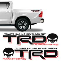 Par De Adesivos Trd Punisher Edition Hilux Emblema Lateral Par De Adesivos Trd Punisher Edition Hilux Emblema Lateral