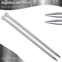 Par De Agulha De Tricô Alumínio - Círculo - 10,0Mm - Nybc Par De Agulha De Tricô Alumínio - Círculo - 10,0Mm - Nybc