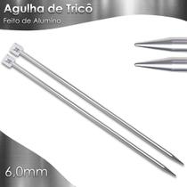 Par De Agulha De Tricô Alumínio - Círculo - 6,0Mm - Nybc Par De Agulha De Tricô Alumínio - Círculo - 6,0Mm - Nybc