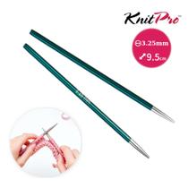 Par de Agulhas Intercambiáveis KnitPro Zing Especial 3.25mm