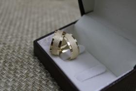 Par de Aliança 7mm ouro 18 k