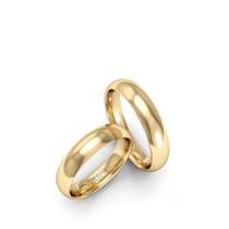 Par de aliança BEST em ouro 18k Par de aliança BEST em ouro 18k