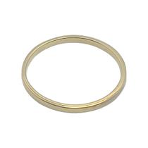 Par de Aliança de Ouro 18k Quadrada 1,5mm WG