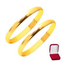 Par de Alianças 3mm Ouro 18k Tradicional Tungstênio Casamento Noivado Compromisso