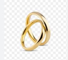 Par de Alianças Banhadas a Ouro 18K 3mm Abaluada Par de Alianças Banhadas a Ouro 18K 3mm Abaluada