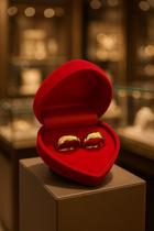 Par de Alianças Clássicas Grossa 8mm Noivado ou Casamento Caixa Brinde