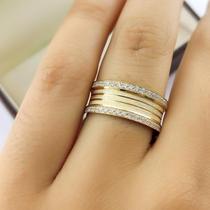 Par de Aliancas em Ouro 18K colecao Eternize 8mm e 10g Par de Aliancas em Ouro 18K colecao Eternize 8mm e 10g