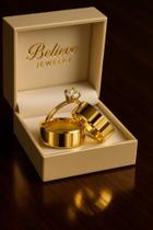 Par de alianças em ouro 18k (revestidas) Par de alianças em ouro 18k (revestidas)