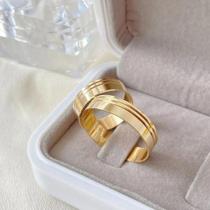 Par de Alianças Ouro 18k 6mm 8g Casamento Confortáveis