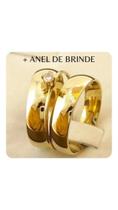 Par de alianças tungstênio 6mm tradicionais
