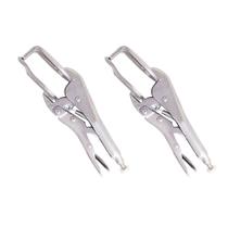 Par de Alicates de Pressão Tipo U 9 Polegadas para Solda