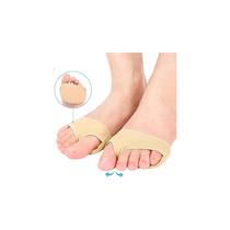 Par de almofadas metatarsais de gel com suporte de tecido