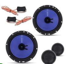 Par de Alto-Falante 2 vias 6" CM6.2 130w rms Hurricane