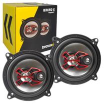 Par de Alto Falante 5 Polegadas Triaxial 100W RMS Linha X - Bravox B3X50X