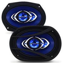 Par de alto falante hurricane 6 polegadas 6x9 - 180w quadriaxial
